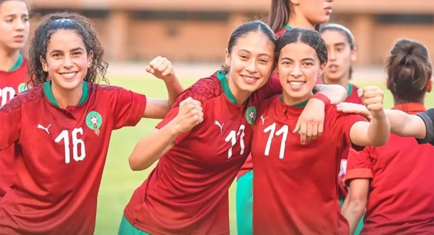 عرض كأس العالم لكرة القدم للسيدات في مدينة سلا نساء من المغرب Nissaa 6101