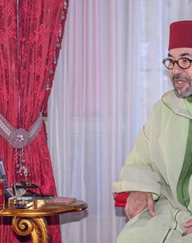 SM le Roi Mohammed VI recoit la Cheffe du gouvernement