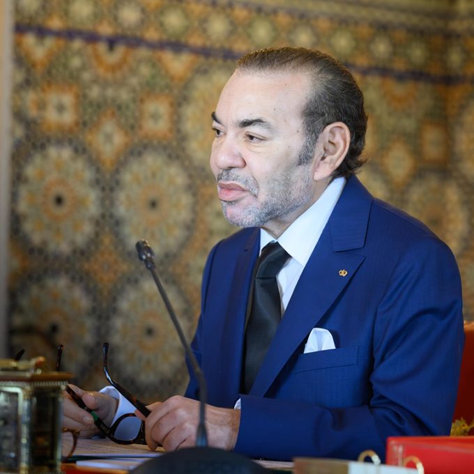 le roi mohammed VI maroc