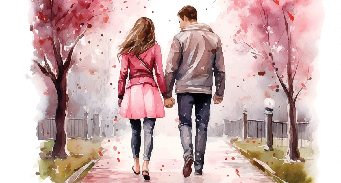 lovely_couple_watercolor_paint_ilustration_1